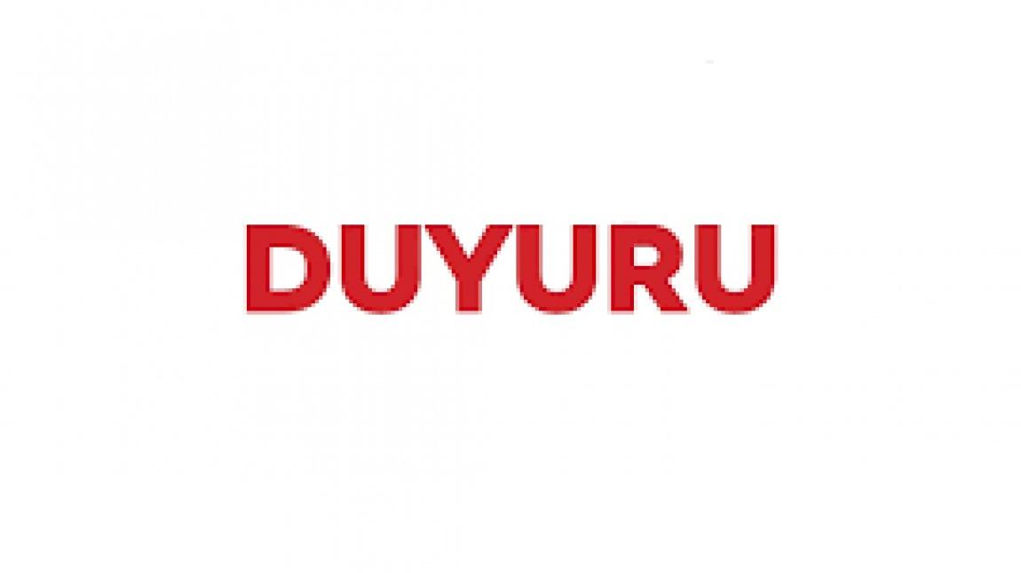 YENİ ÖĞRENCİLERİMİZİN DİKKATİNE